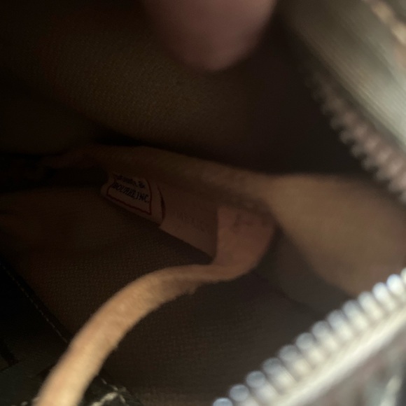 Dooney & Bourke Brown Monogram Shoulder Bag - Picture 4 of 8